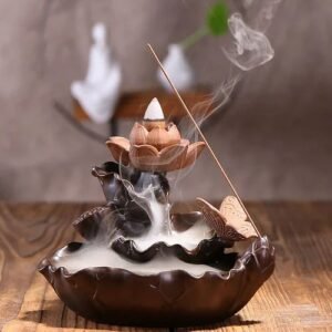 Butterfly Design Fountain Smoke Backflow Burner