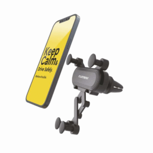 Car Mobile Holder, Upto 6.8 inches, 360° Rotatable, One Press Lock and Release, Extendable Telescopic Arm