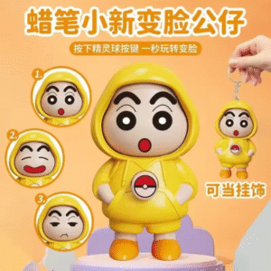 Shinchan Face Changing Keychain