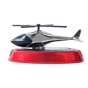 Solar-powered Rotating Helicopter Car Air Freshener